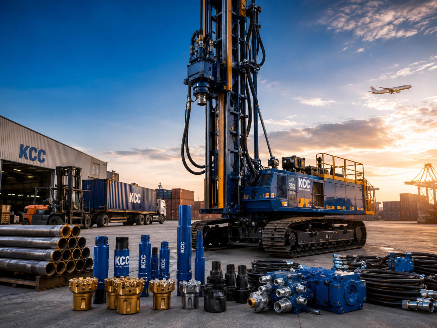 KCC industrial drilling equipment
